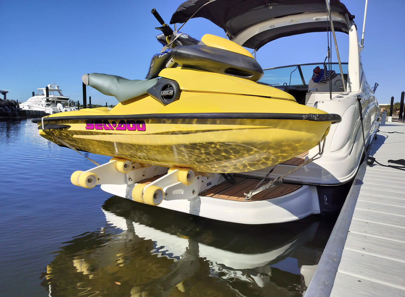 JET SKI ON PLATFORM